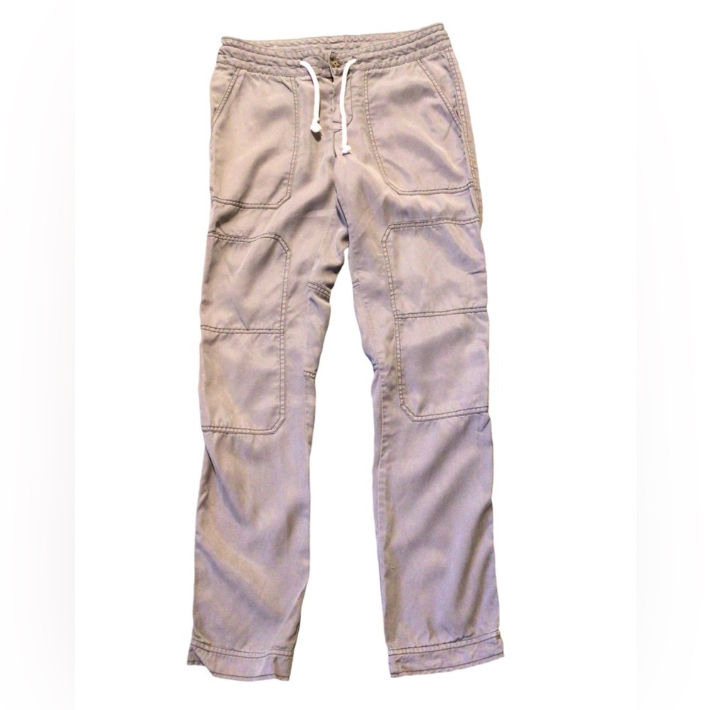 TNA Military Artzia Kahaki Pants Size 6 Drawstring Waist